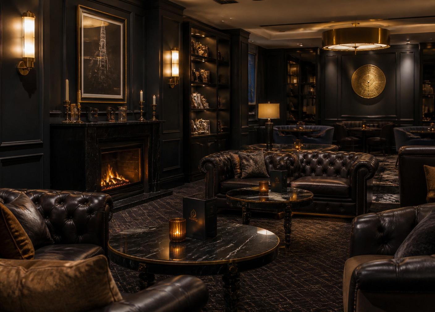 Hotel lounge