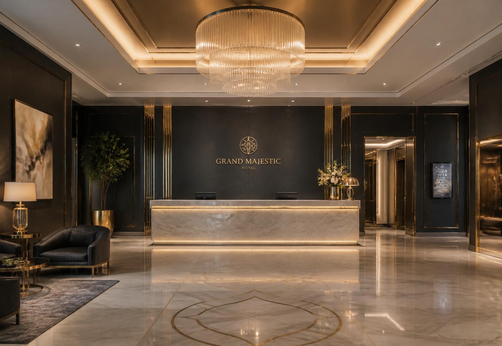 See New Hotel reception lobby
